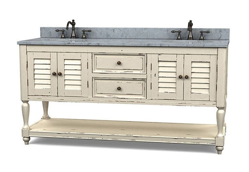 Bramble - Cottage Master Vanity in White Harvest - BR-26075WHD - GreatFurnitureDeal
