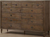Acme Furniture - Inverness Parker 12 Drawer Dresser with Mirror - 26097-94 - GreatFurnitureDeal