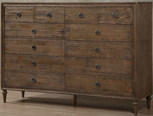 Acme Furniture - Inverness Parker 12 Drawer Dresser with Mirror - 26097-94 - GreatFurnitureDeal