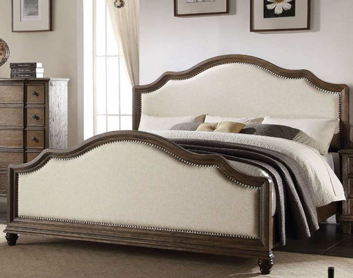 Acme Furniture - Baudouin Upholstered Eastern King Panel Bed - 26107EK - GreatFurnitureDeal