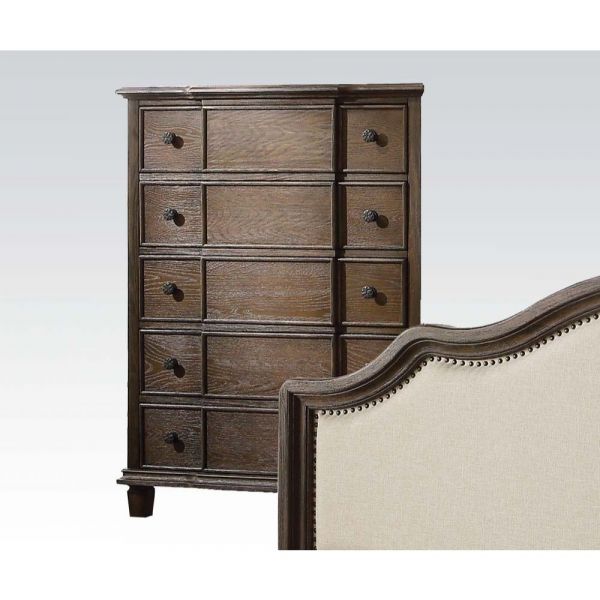 Acme Furniture - Baudouin 6 Piece Queen Panel Bedroom Set - 26110Q-6SET