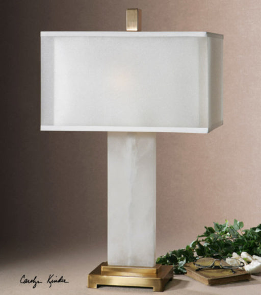 Uttermost - Athanas Alabaster Table Lamp - 26136-1 - GreatFurnitureDeal