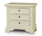 Bramble - Huntley 3 Drawer Nightstand in White Harvest - BR-26145WHD - GreatFurnitureDeal