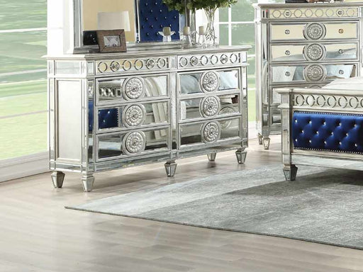Acme Furniture - Varian Mirrored Dresser - 26155 - GreatFurnitureDeal
