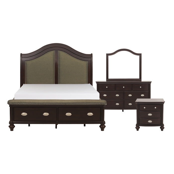 Homelegance - Marston 4 Piece California King Bedroom Set - 2615KDC-1CK-4 - GreatFurnitureDeal