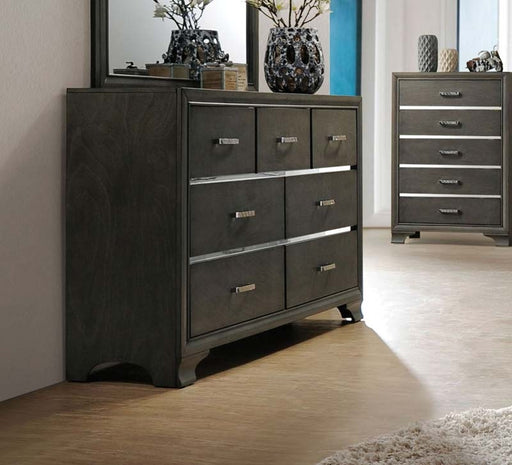 Acme Furniture - Carine II Gray Dresser - 26265 - GreatFurnitureDeal