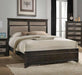 Acme Furniture - Anatole Copper PU & Dark Walnut Eastern King Bed - 26277EK - GreatFurnitureDeal