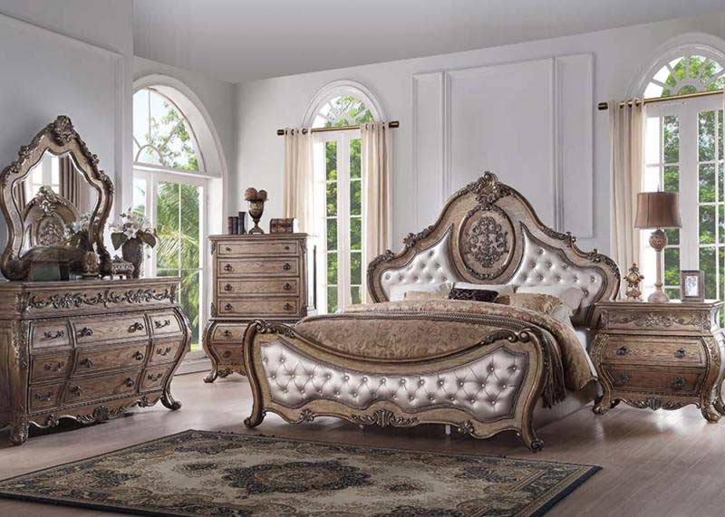 Acme Furniture - Ragenardus 6 Piece Eastern King Bedroom Set - 26307EK-6SET