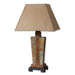 Uttermost - Slate Table Lamp with Hand Carved Slate - 26322-1