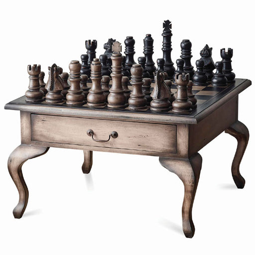 Bramble - Gentleman's Chess Table 2 Drawer with Chess Set - BR-26491 - GreatFurnitureDeal