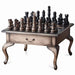 Bramble - Gentleman's Chess Table 2 Drawer with Chess Set - BR-26491