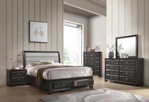 Acme Furniture - Soteris 6 Piece Eastern King Bedroom Set in Antique Grey - 26537EK-6SET - GreatFurnitureDeal