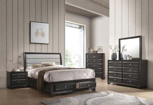 Acme Furniture - Soteris 6 Piece Queen Bedroom Set in Antique Grey - 26540Q-6SET - GreatFurnitureDeal