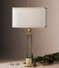 Uttermost - Caecilia Amber Glass Table Lamp - 26583-1