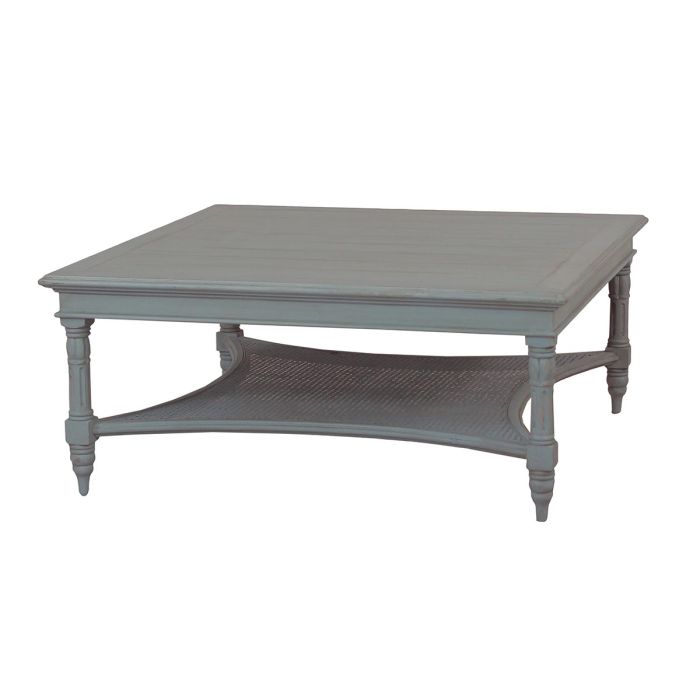 Bramble - Montego Square Coffee Table in Grey Charleston - BR-FAC-26625GCH