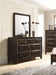 Acme Furniture - Brenta Walnut Dresser with Mirror - 26644-45