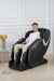 GFD Home - BOSSCARE Massage Chair Recliner with Zero Gravity, Full Body Airbag Massage Chair with Bluetooth Speaker, Foot Roller Brown - GreatFurnitureDeal