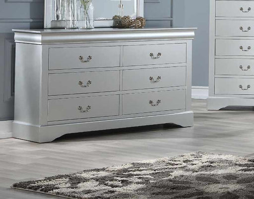 Acme Furniture - Louis Philippe III Platinum Dresser - 26705 - GreatFurnitureDeal