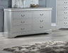 Acme Furniture - Louis Philippe III Platinum Dresser - 26705