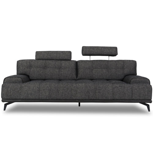 Moroni - Simone Micro Fabric Sofa with Adjustable Back Rest - 26713MF3A871A - GreatFurnitureDeal