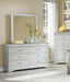 Acme Furniture - Louis Philippe Platinum Dresser With Mirror - 26734-35 - GreatFurnitureDeal