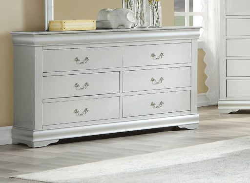 Acme Furniture - Louis Philippe Platinum Dresser - 26735