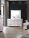 Acme Furniture - Naima II White High Gloss Dresser with Mirror - 26774-75 - GreatFurnitureDeal