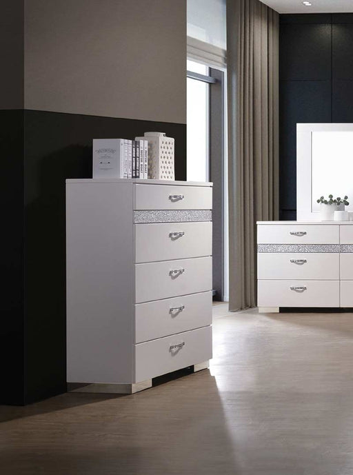 Acme Furniture - Naima II White High Gloss Chest - 26776