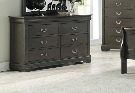 Acme Furniture - Louis Philippe Dark Gray Dresser - 26795 - GreatFurnitureDeal
