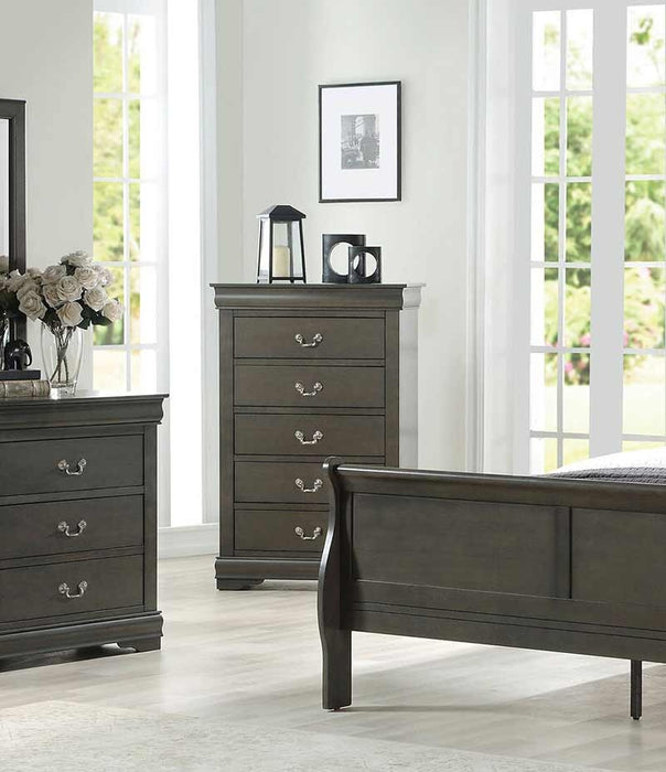 Acme Furniture - Louis Philippe Dark Gray Chest - 26796