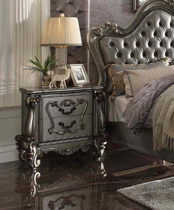 Acme Furniture - Versailles Antique Platinum Nightstand - 26843 - GreatFurnitureDeal