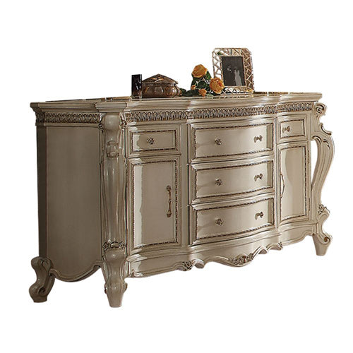 Acme Furniture - Picardy Antique Pearl Dresser - 26885 - GreatFurnitureDeal