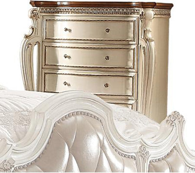 Acme Furniture - Picardy Chest in Antique Pearl - 26906C - GreatFurnitureDeal