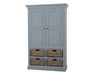Bramble - Sonoma Storage Cabinet w- Baskets - BR-26911WOB-SWH - GreatFurnitureDeal