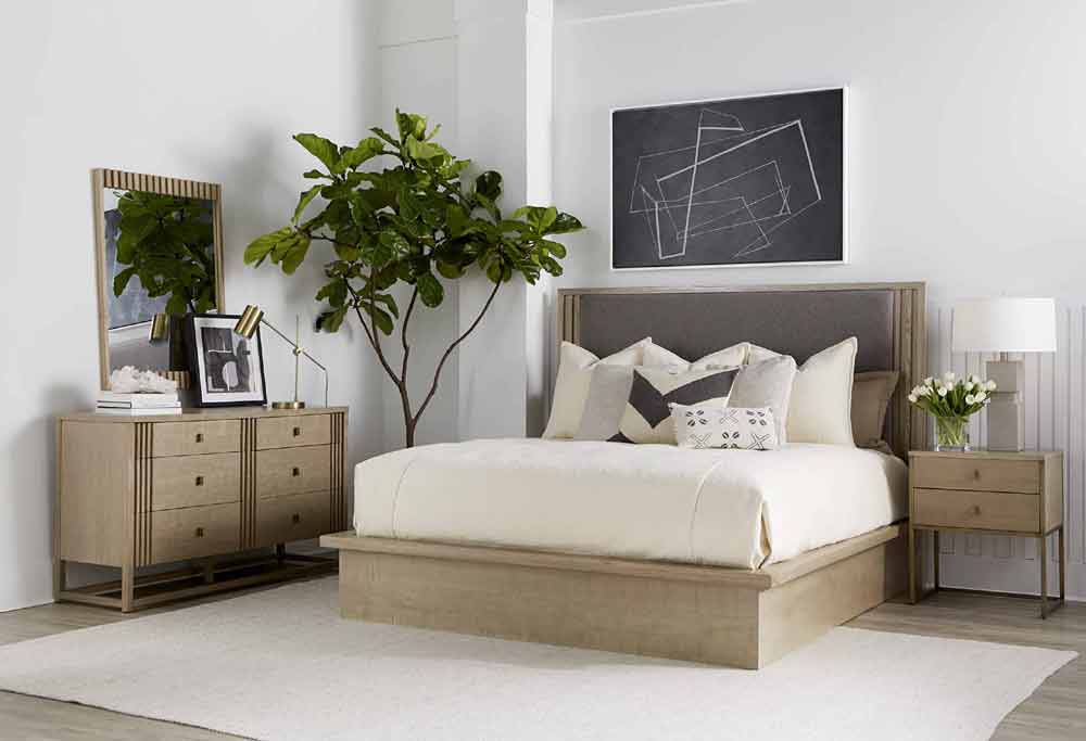 ART Furniture - North Side Queen Panel Bed in Ash Veneer - 269135-2556 - GreatFurnitureDeal