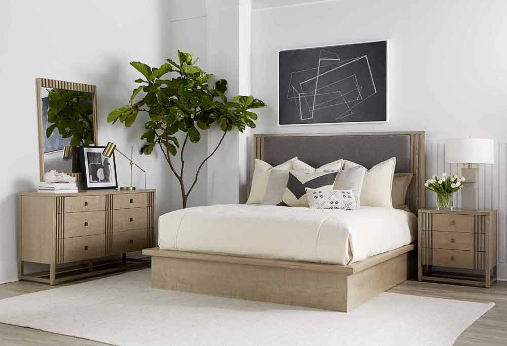 ART Furniture - North Side Queen Panel Bed in Ash Veneer - 269135-2556 - GreatFurnitureDeal