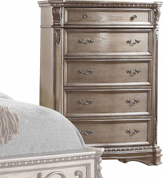 Acme Furniture - Northville Chest in Antique Champagne - 26939C - GreatFurnitureDeal
