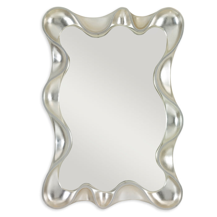 Ambella Home Collection - Scalloped Mirror in Silver - 27113-980-040 - GreatFurnitureDeal