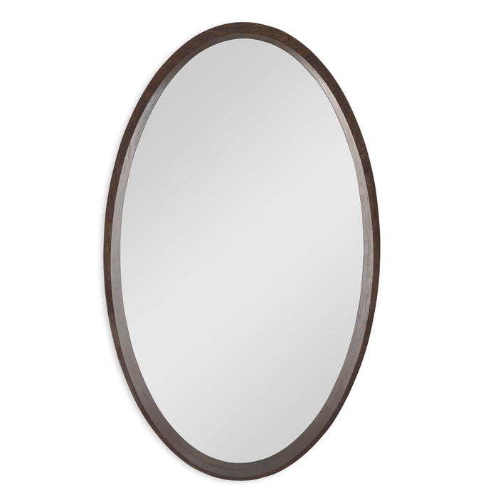 Ambella Home Collection - Orbit Mirror in Walnut - 27114-980-030