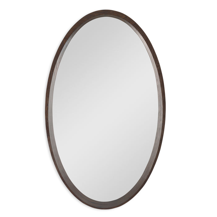 Ambella Home Collection - Orbit Mirror in Walnut - 27114-980-030 - GreatFurnitureDeal