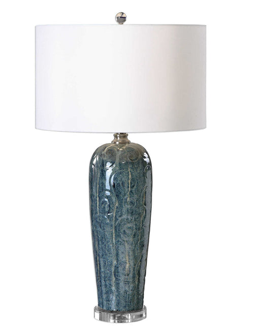 Uttermost - Maira Blue Ceramic Table Lamp - 27130-1 - GreatFurnitureDeal