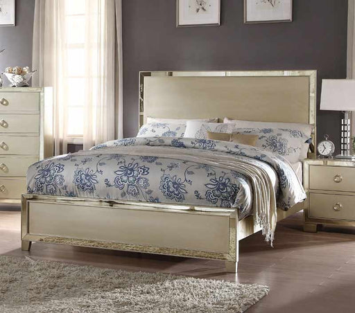 Acme Furniture - Voeville II Champagne Eastern King Bed - 27137EK - GreatFurnitureDeal