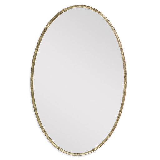 Ambella Home Collection - Bamboo Oval Mirror - 27141-980-034 - GreatFurnitureDeal