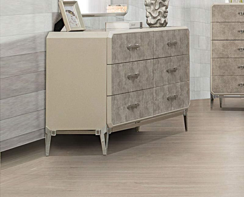 Acme Furniture - Kordal Vintage Beige PU Dresser - 27205