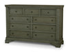 Bramble - Homestead Dresser 9 Drawer - BR-27278SKG - GreatFurnitureDeal