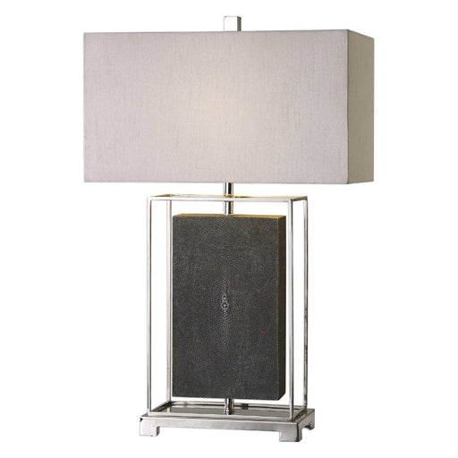Uttermost - Sakana Gray Textured Table Lamp - 27329-1 - GreatFurnitureDeal