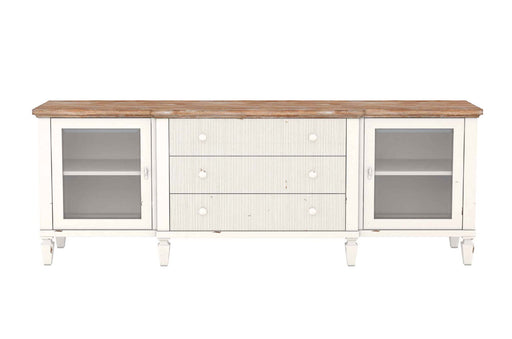 ART Furniture - Palisade Entertainment Console in Vintage White - 273423-2908 - GreatFurnitureDeal