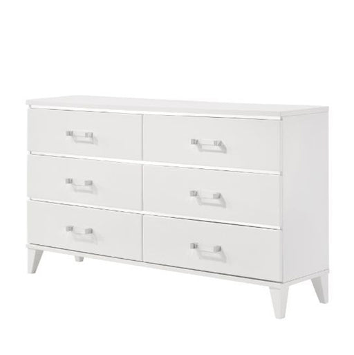 Acme Furniture - Chelsie Dresser in White - 27395 - GreatFurnitureDeal