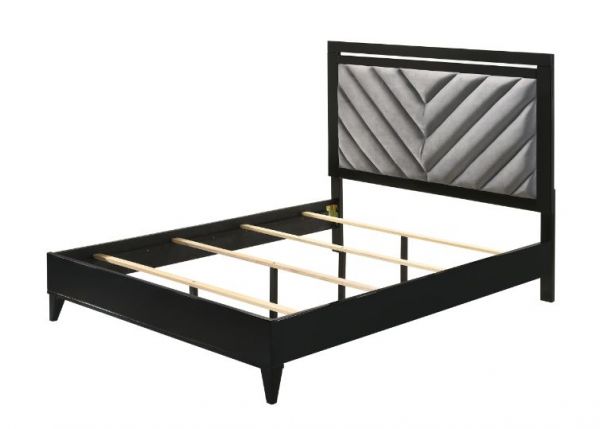 Acme Furniture - Chelsie Eastern King Bed in Black - 27407EK - GreatFurnitureDeal