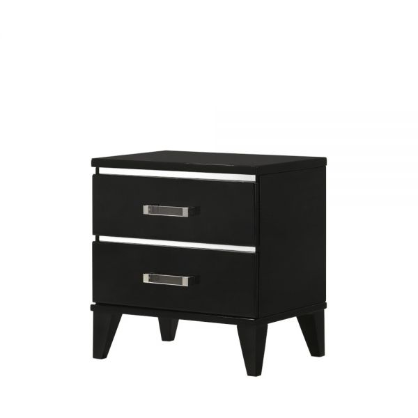 Acme Furniture - Chelsie 5 Piece Queen Bedroom Set in Black - 27410Q-5SET